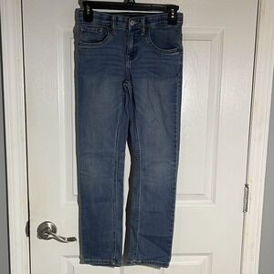 Levi's 511 Slim Fit Womens Jeans W25 L26 Medium Wash Stretch Denim